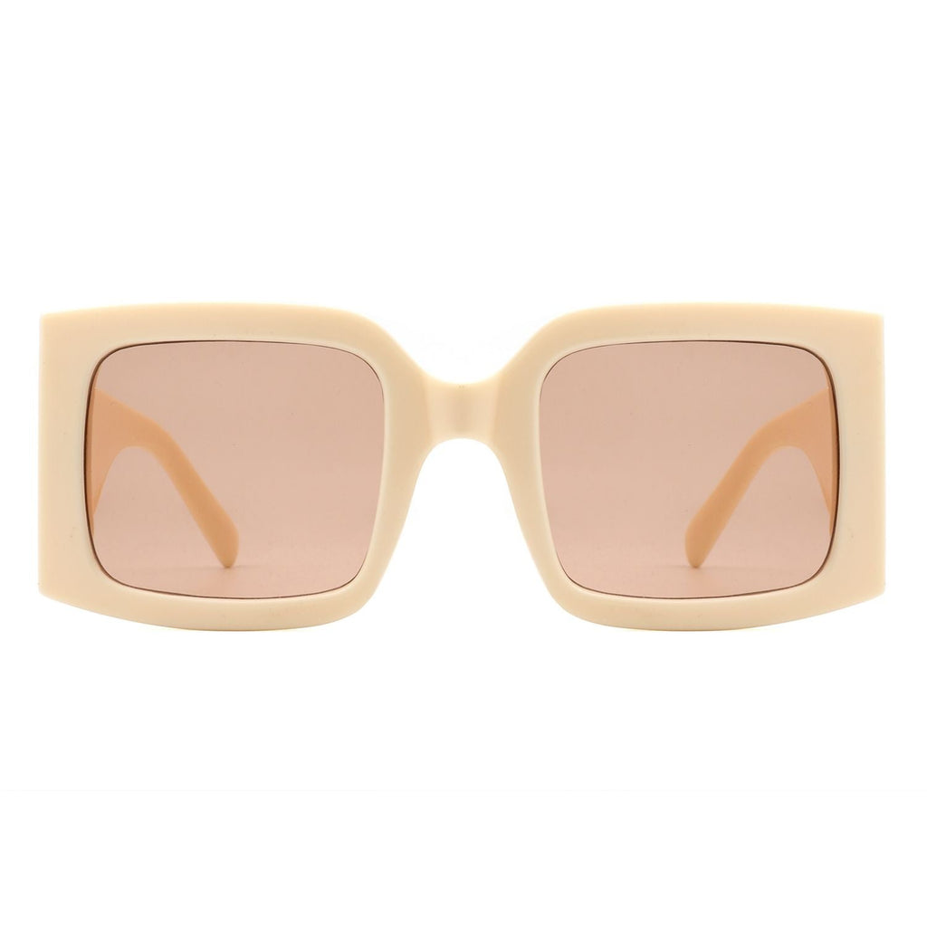 Vesela - Retro Square Oversize Fashion Sunglasses